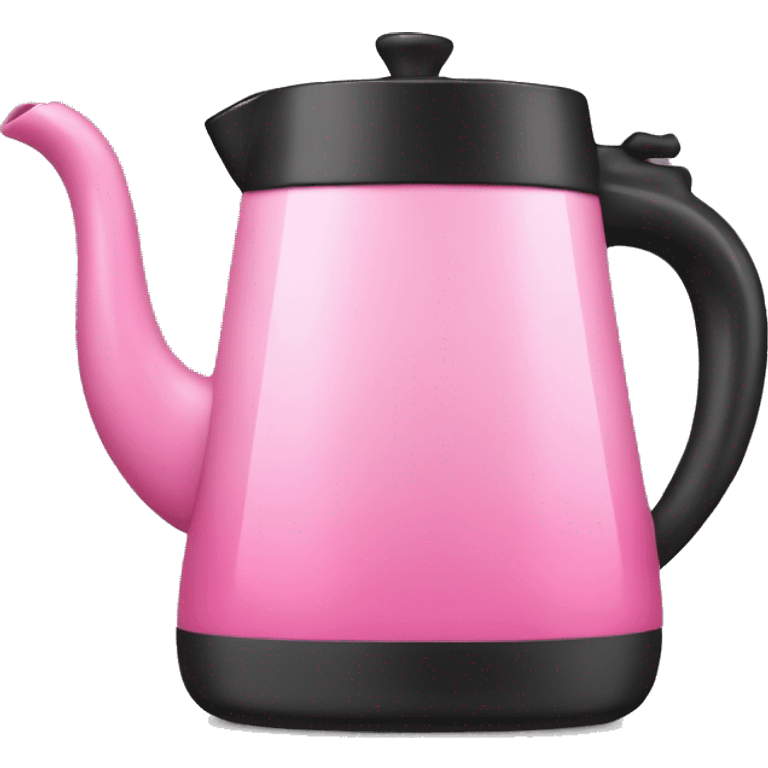 Pink coffee pot emoji