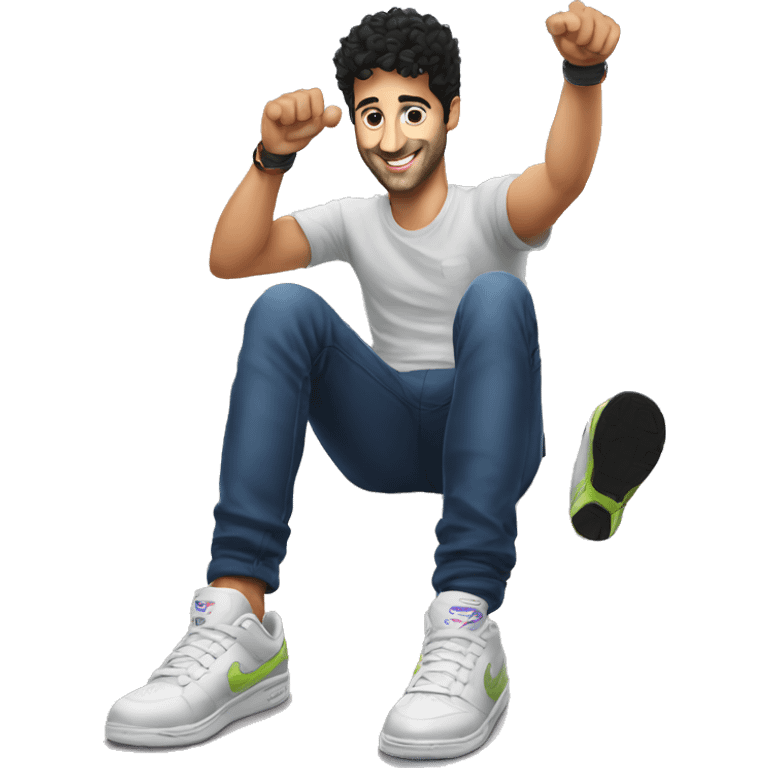 daniel ricciardo doing a shoey emoji