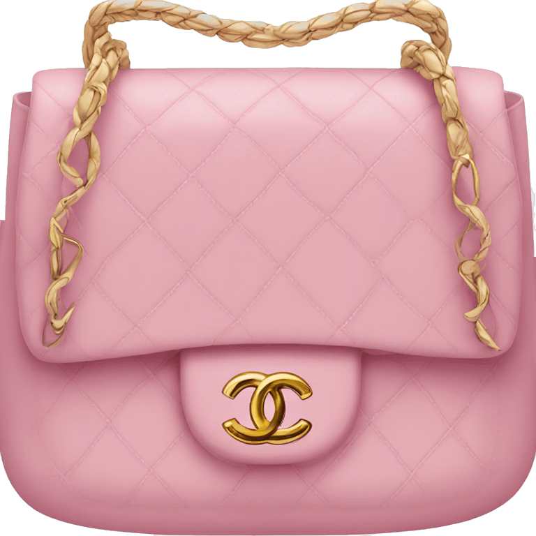 Chanel handbag emoji