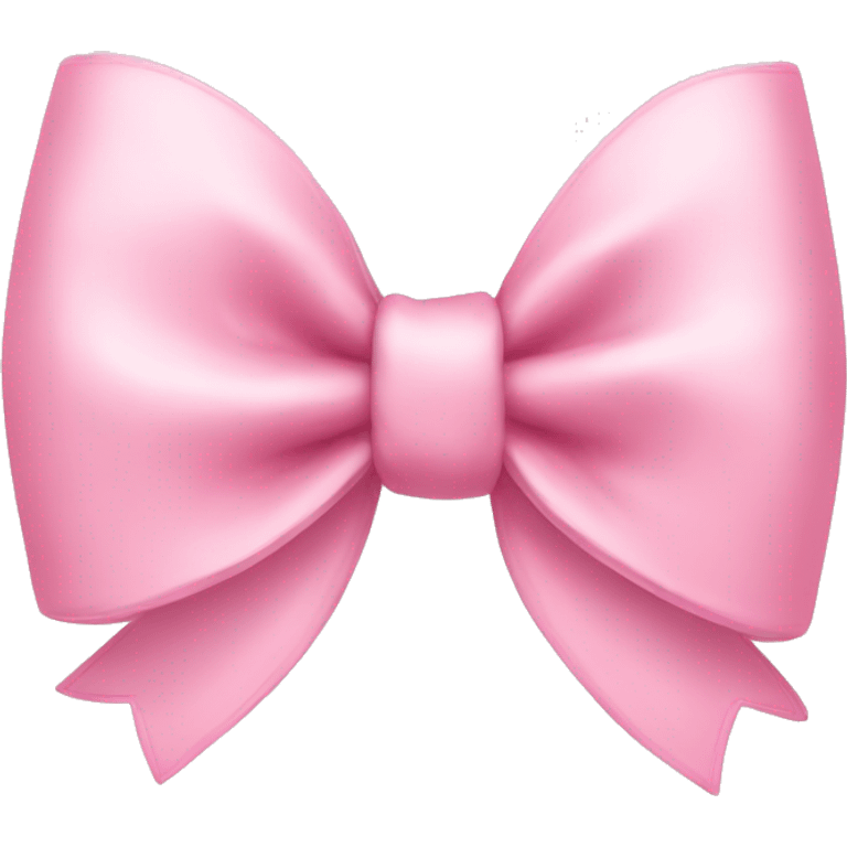 Light pink bow emoji