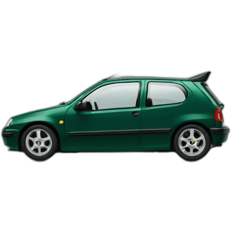 Saxo vts of rallye dark green emoji