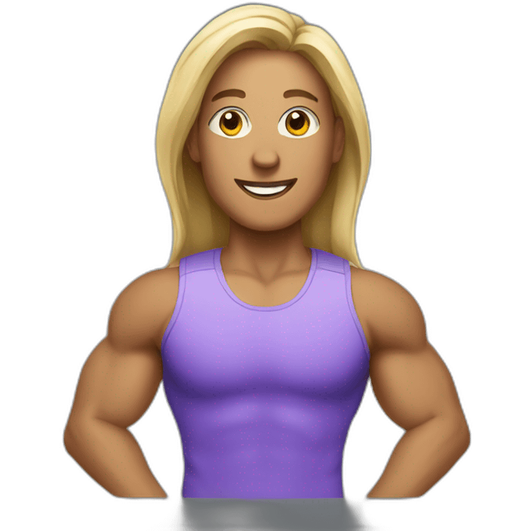 Fitness coach  emoji