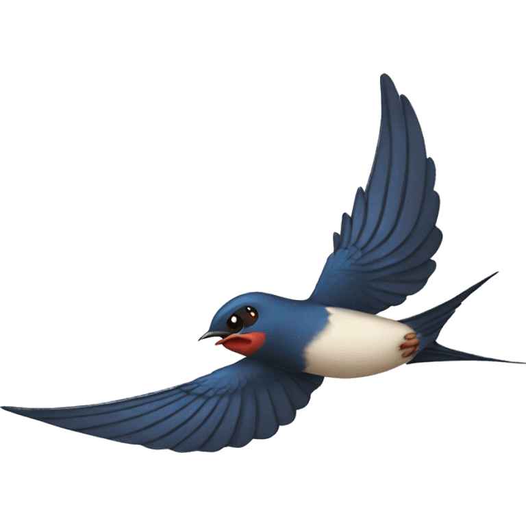 swallow flying emoji