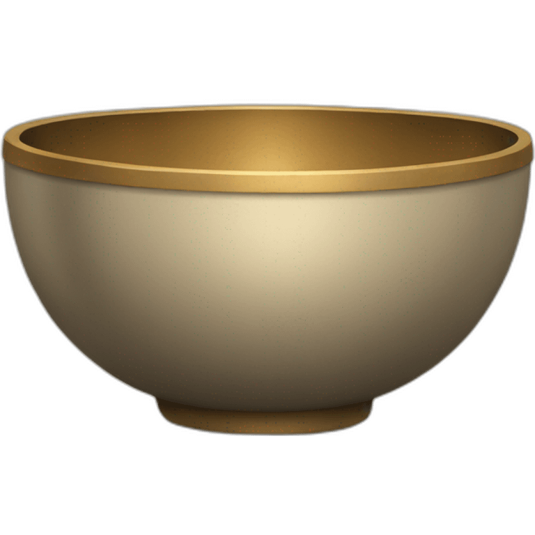 Singing bowl emoji