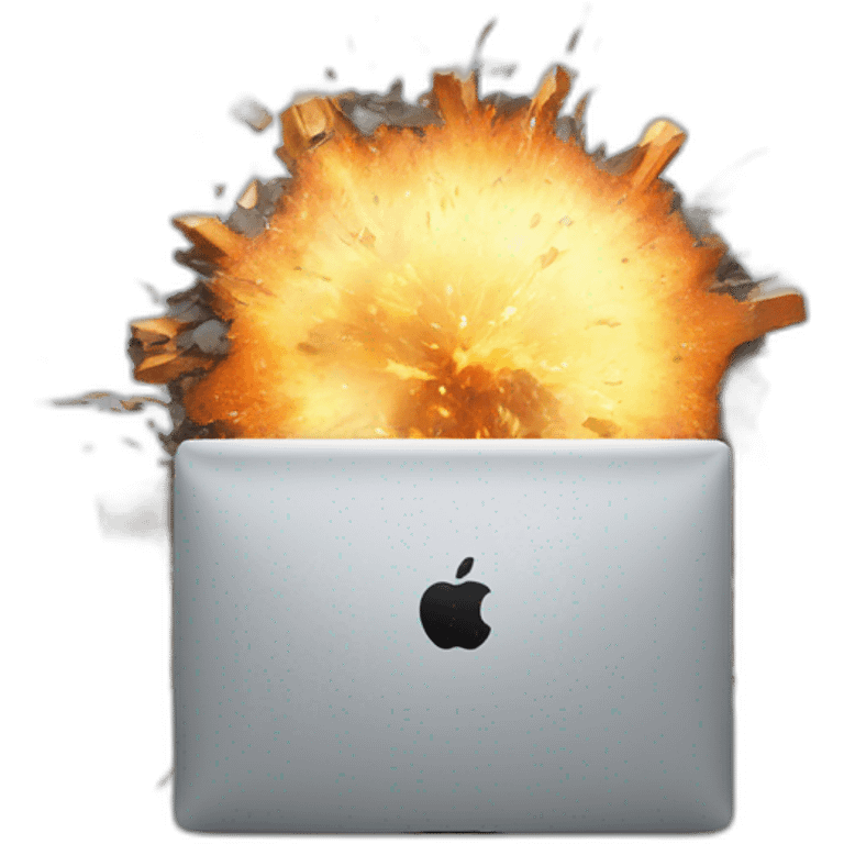 exploding-apple-imac emoji