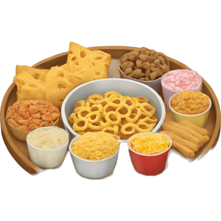 tray of snacks emoji