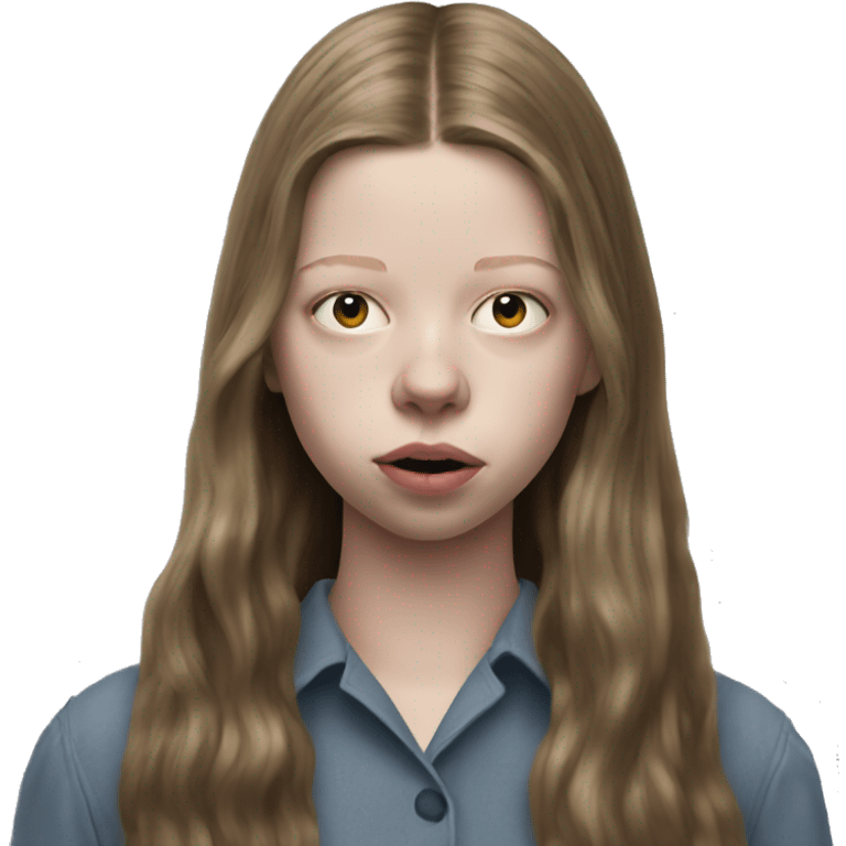 Realistic Mia Goth emoji