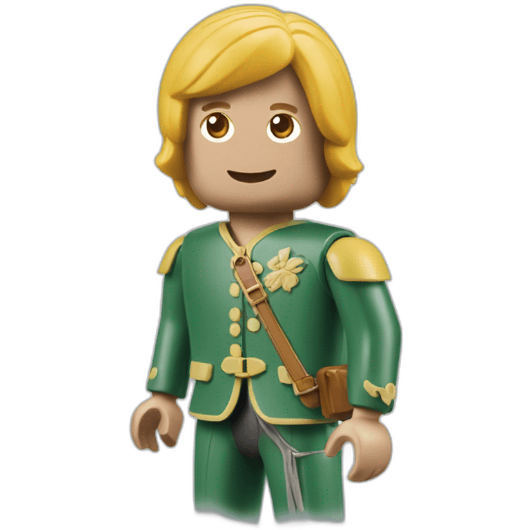 Playmobil riéndose emoji