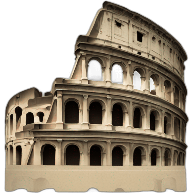 minimalistic coloseum emoji