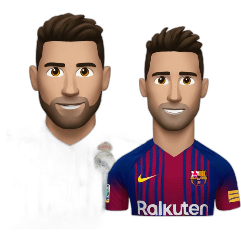 Cr7 sur messi emoji