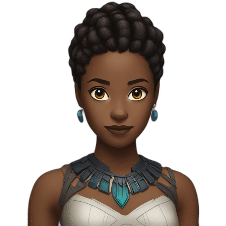 shuri black panther or emoji