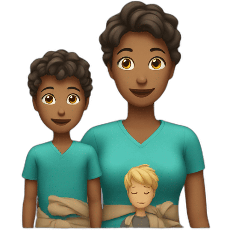 mother and son emoji