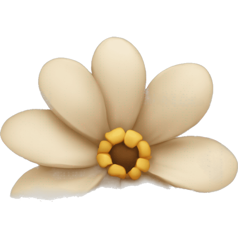 Flowers beige  emoji