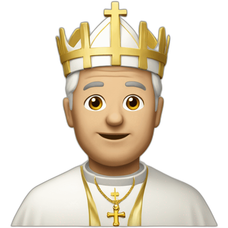 Le pape emoji