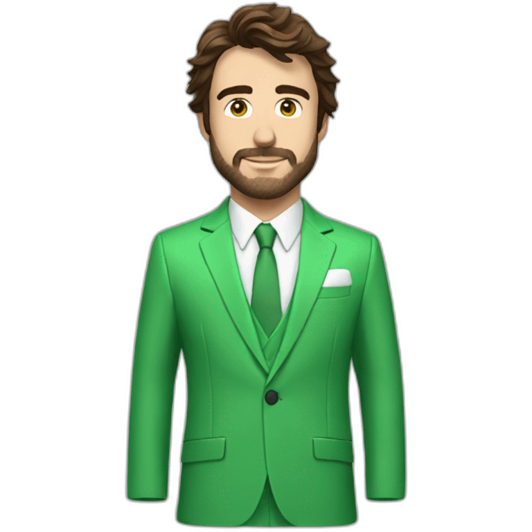 Fernando Alonso green suit emoji