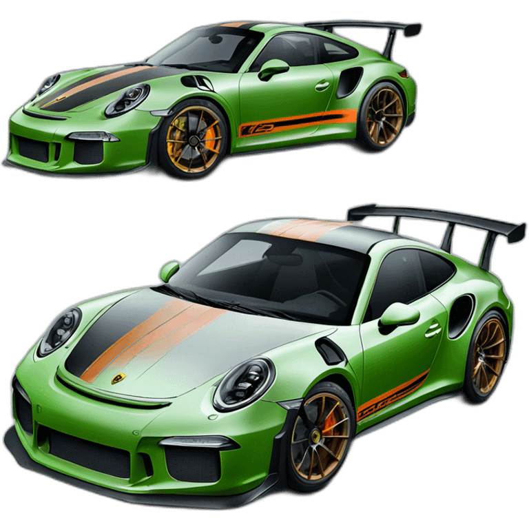 Porche 911 gt3rs emoji