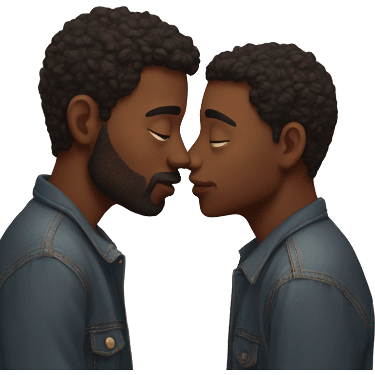 me and my boyfriend kissing emoji