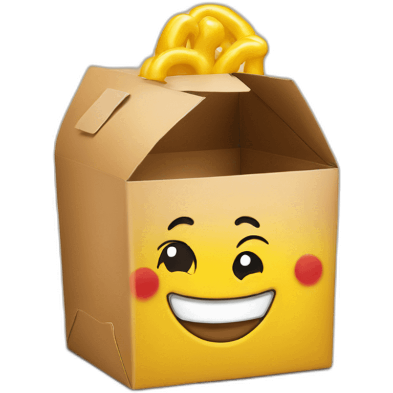 happy meal box emoji