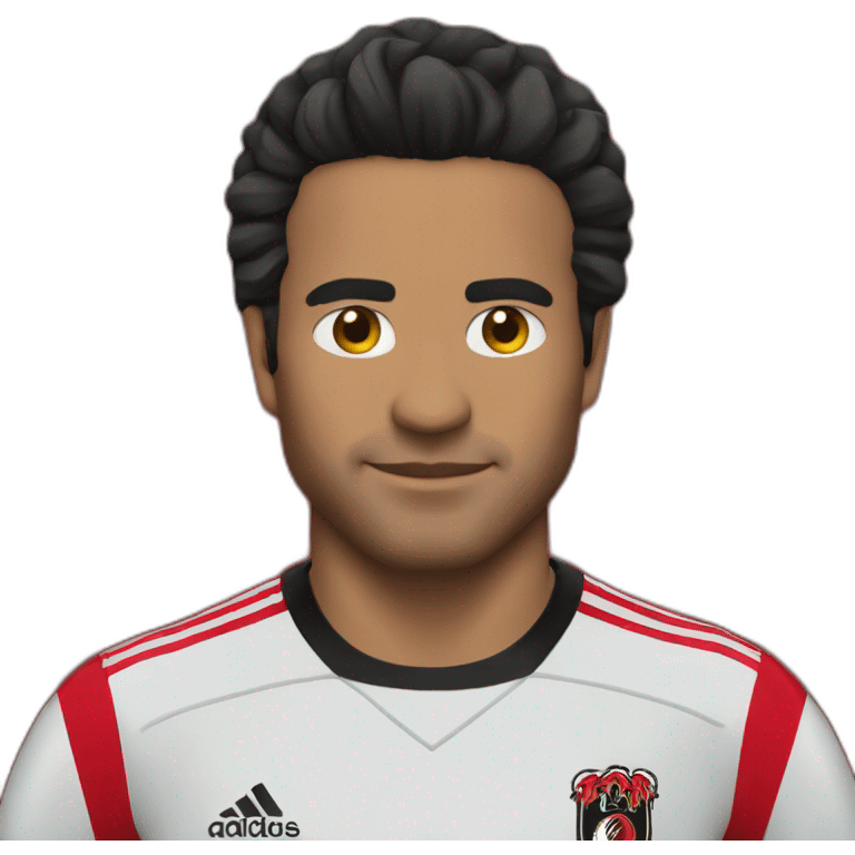 Símbolo do time do Flamengo emoji