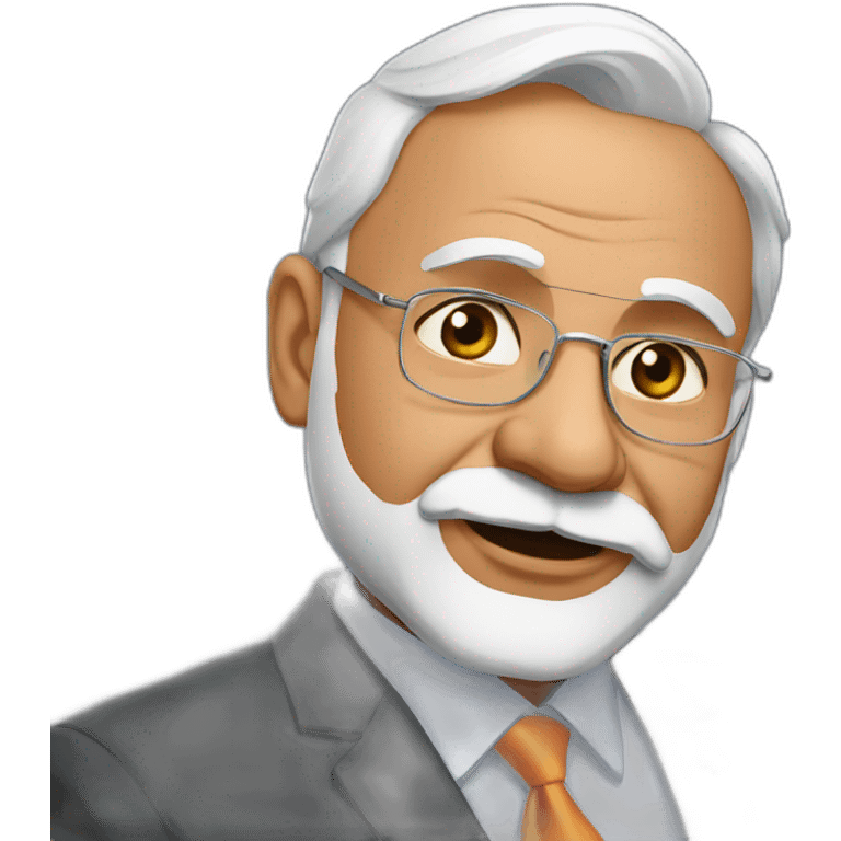 Narendra Modi as boss emoji