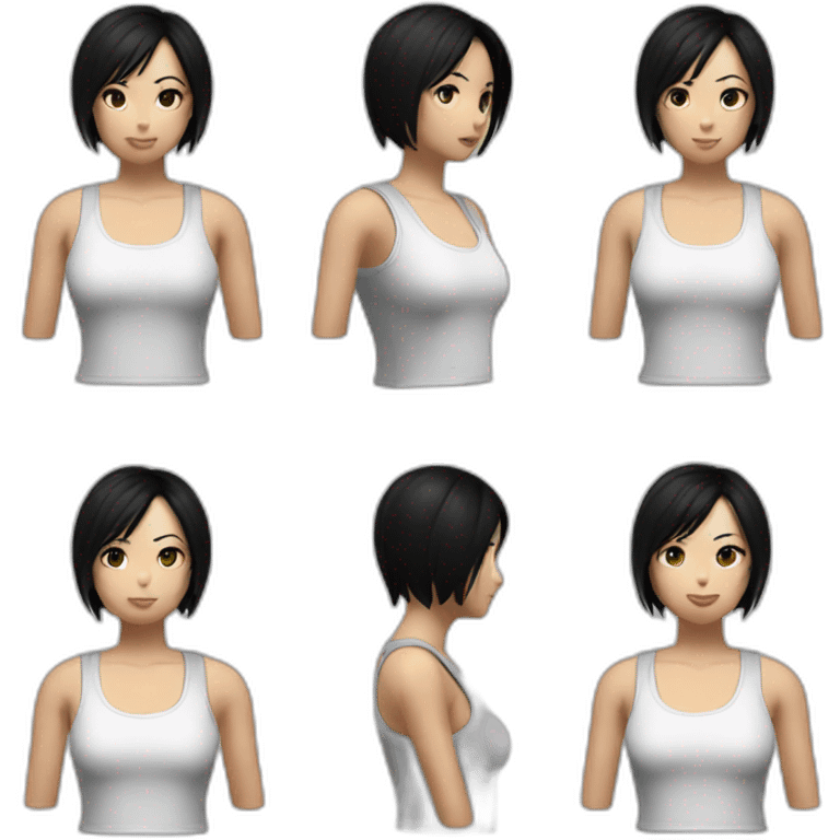 Ada Wong tank top  emoji