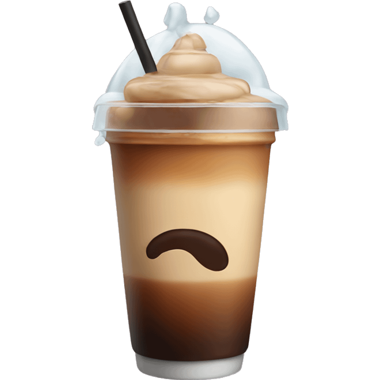 Iced coffee emoji