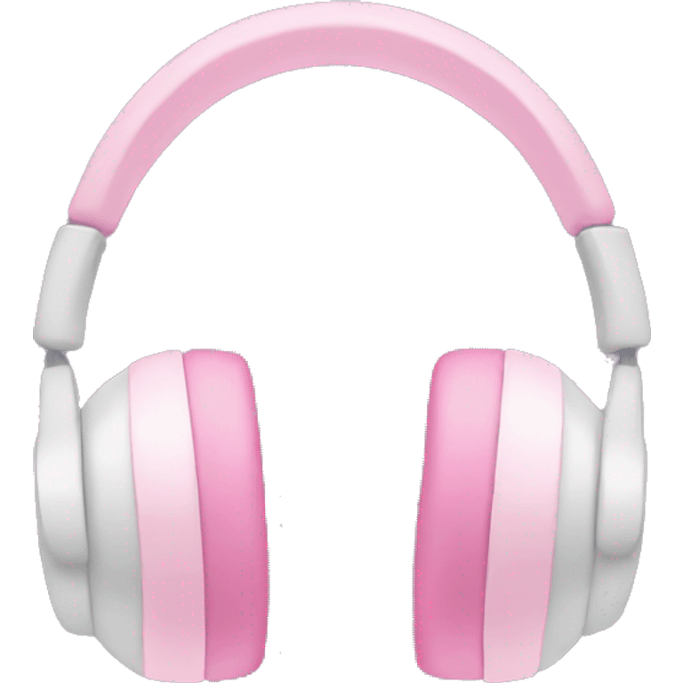 pastel pink headphone emoji