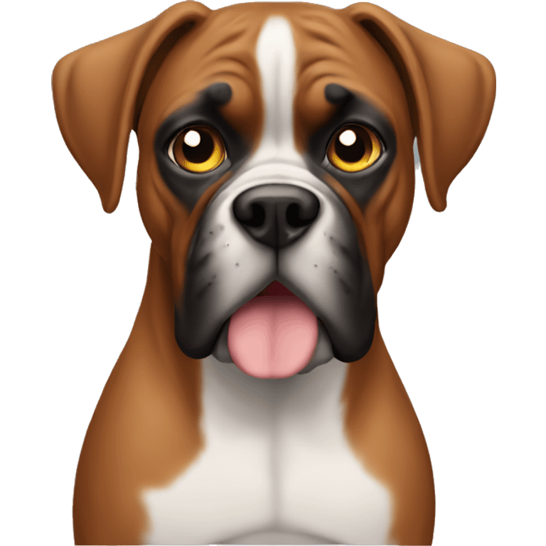 Boxer dog emoji