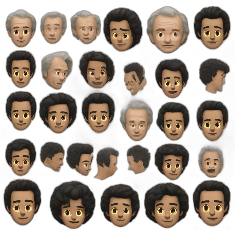 young Bill murray black hair emoji