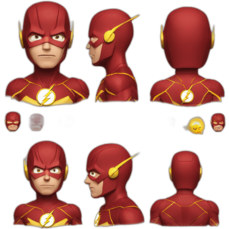 The flash emoji