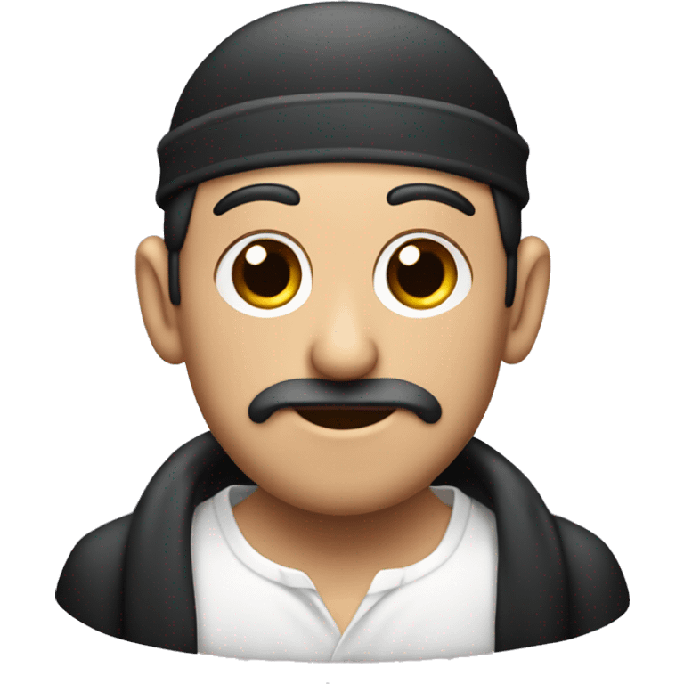 jewish person with yarmulke and side locks emoji