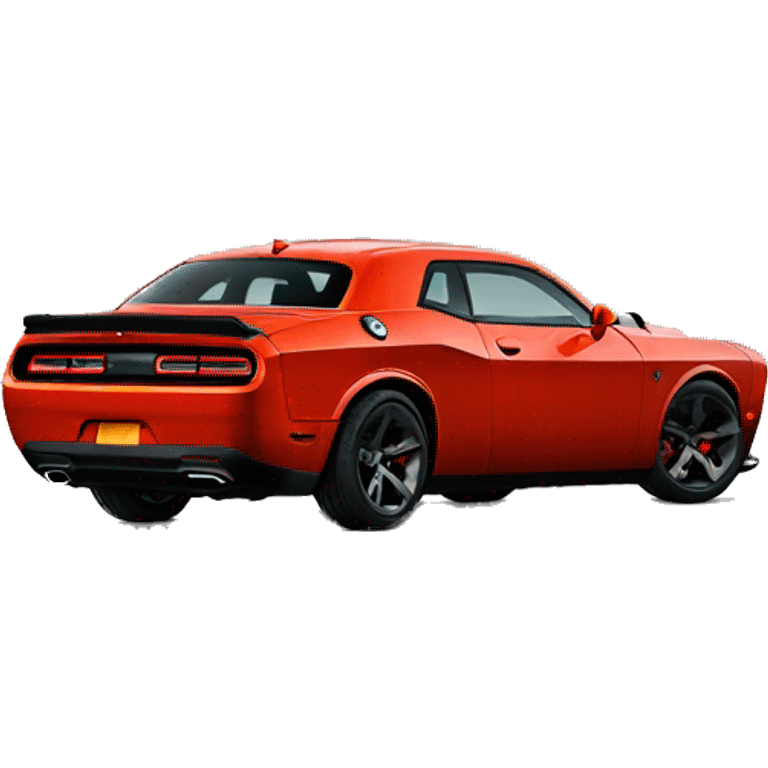 Dodge Challenger Hellcat  emoji