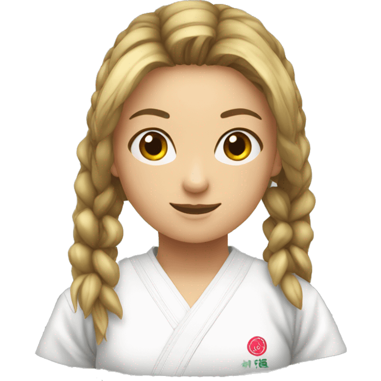 Girl taekwondo  emoji