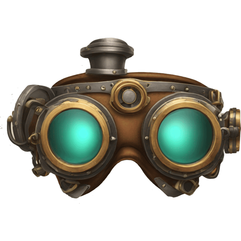  steampunk goggles emoji