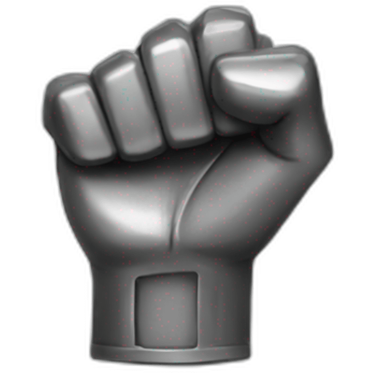 Metal resistance fist emoji