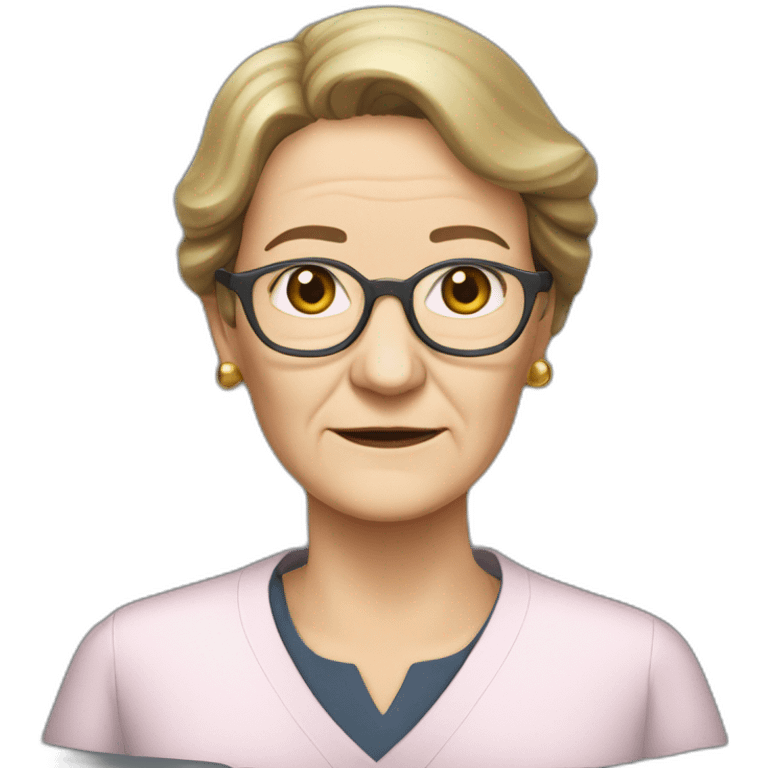 Harold shipman as a woman emoji