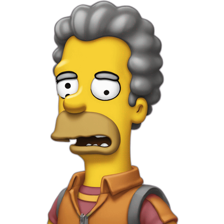 Bart from "the simpson" show emoji