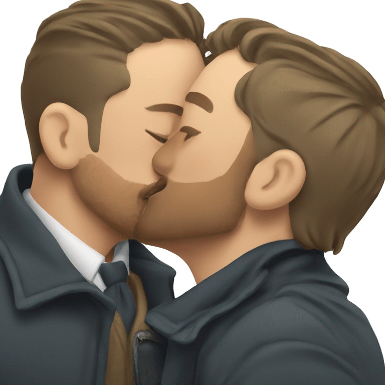 Tom Hardy kissing  emoji