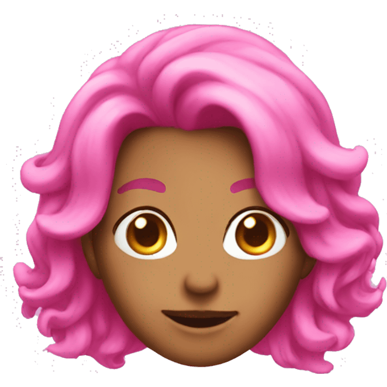 Pink magic emoji