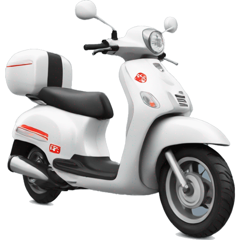 Lovely scooty emoji