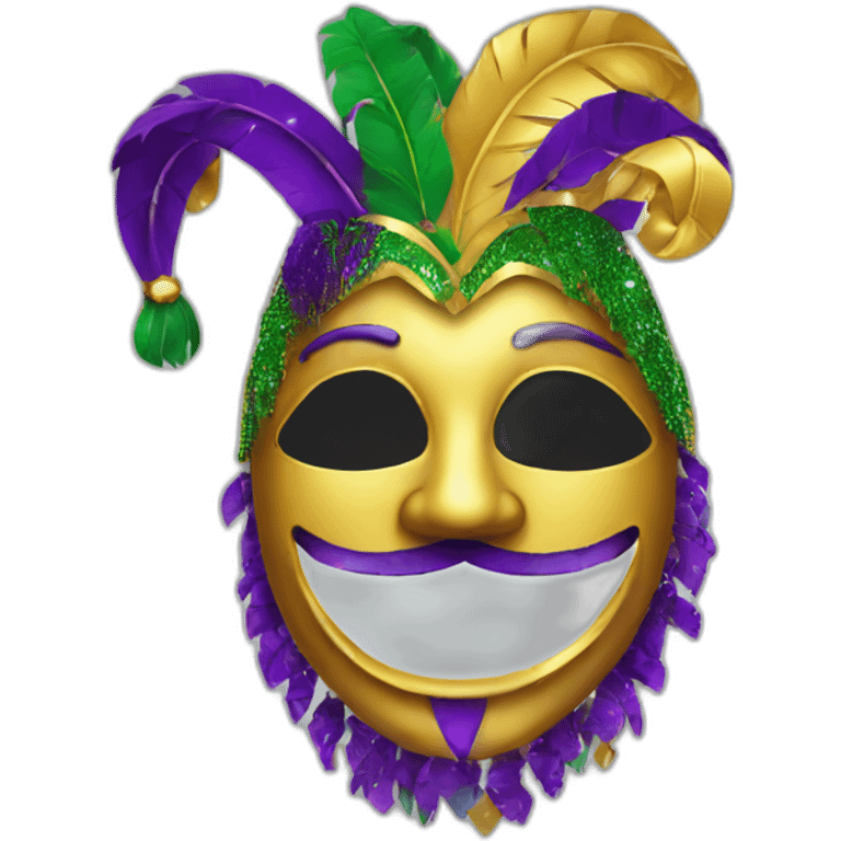 mardi gras emoji