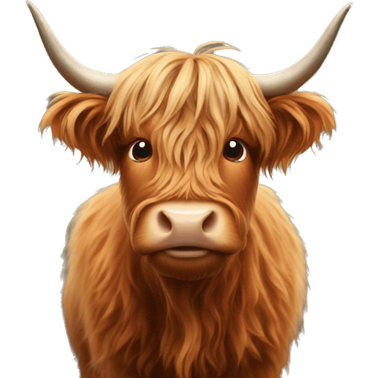 Highland cow emoji