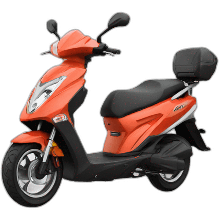 Scooters  kymco  super 8 emoji