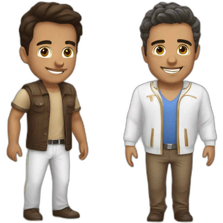 bruno e marrone realistic emoji