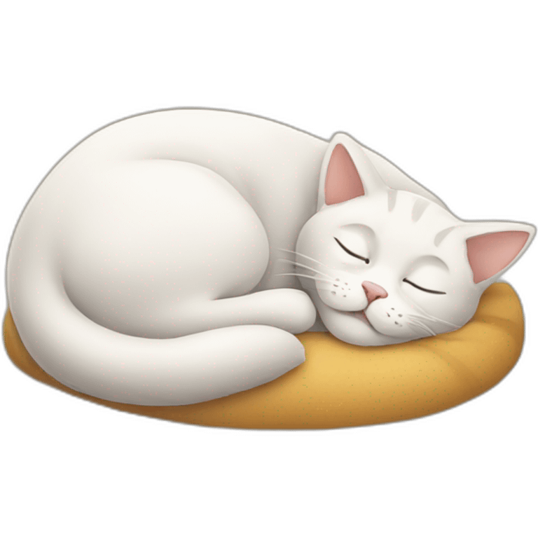 Cat sleep emoji