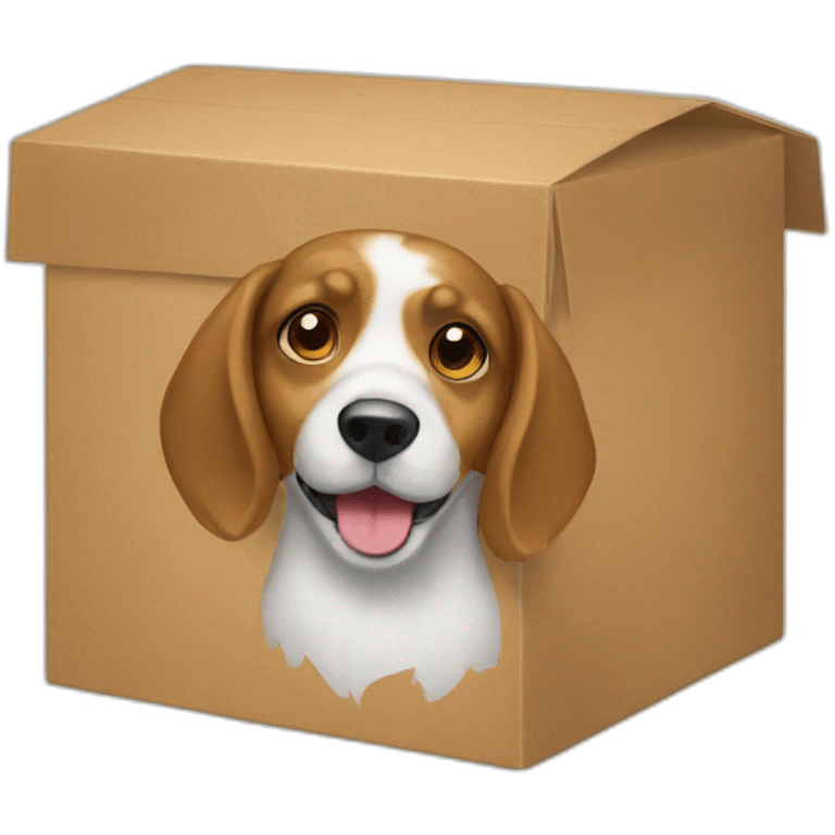 Dog box emoji