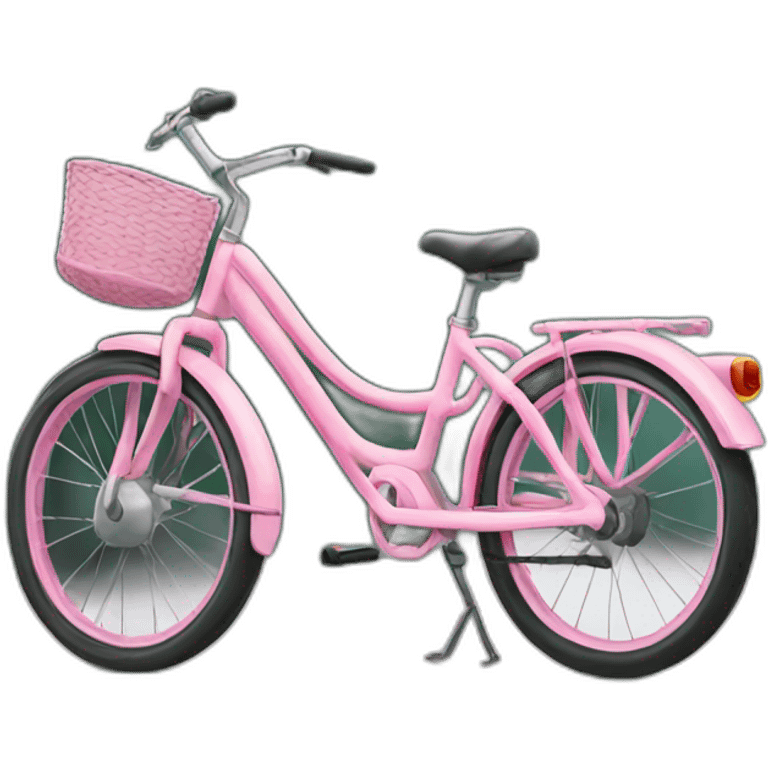 pink bike emoji