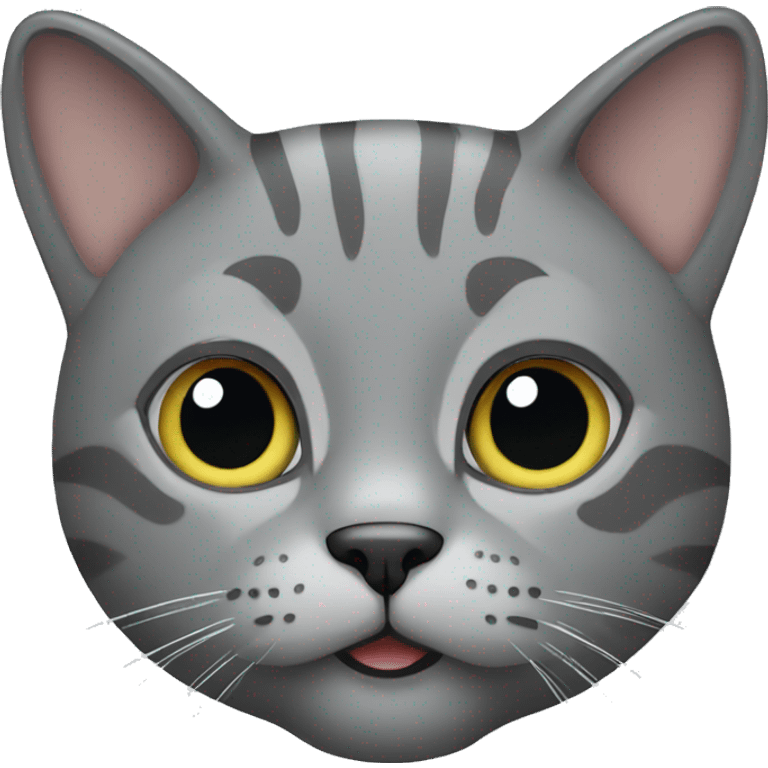 grey cat emoji