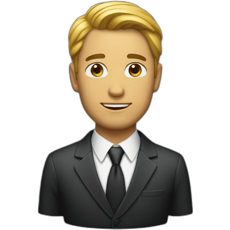 man in a suit emoji