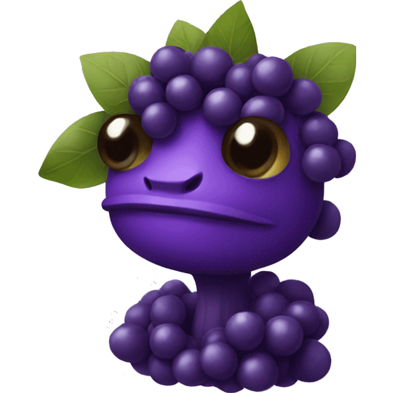 purple berries pepe emoji